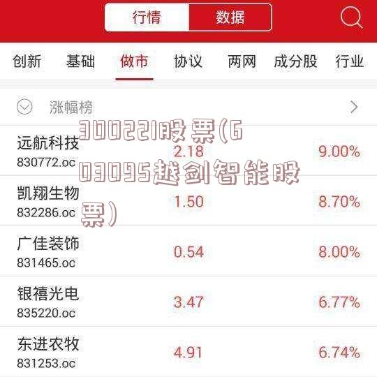 股票300221，深度解析與市場(chǎng)前景展望，股票300221深度解析及市場(chǎng)前景展望